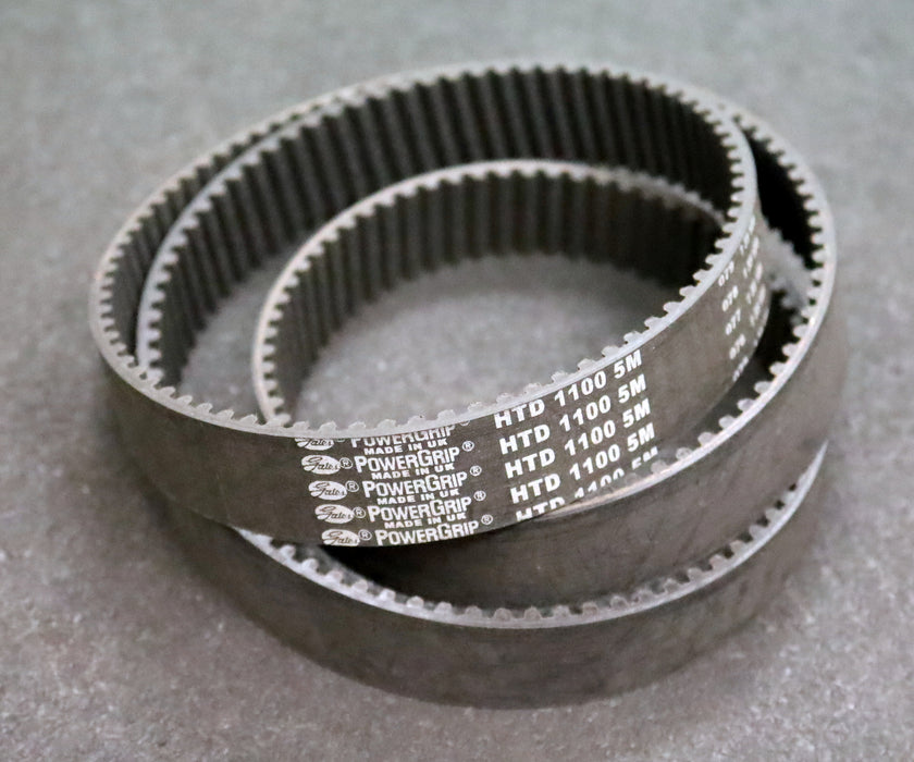 GATES POWERGRIP Zahnriemen Timing belt 5M Länge 1100mm Breite 22mm - unbenutzt