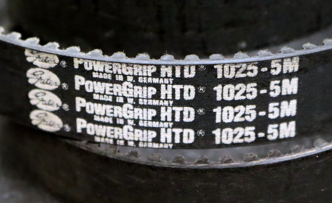 GATES POWERGRIP Zahnriemen Timing belt 5M Länge 1025mm Breite 19,5mm - unbenutzt