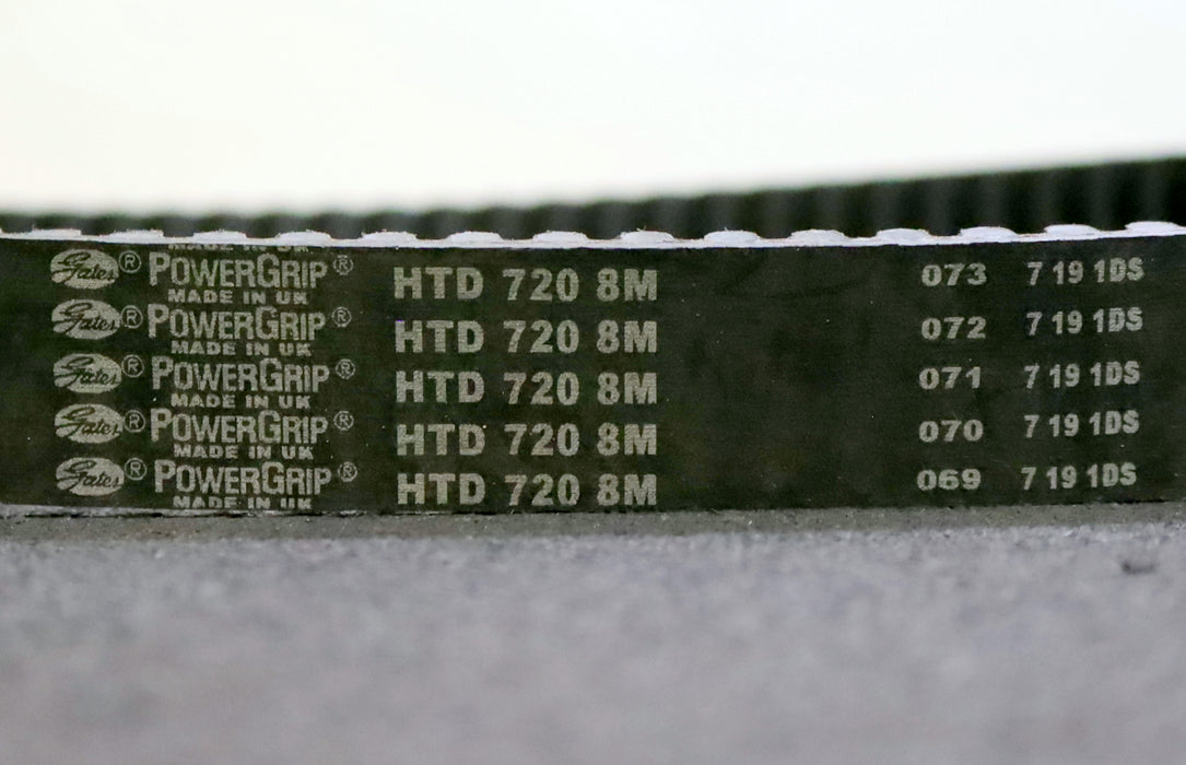 GATES POWERGRIP Zahnriemen Timing belt 8M Länge 720mm Breite 25mm unbenutzt