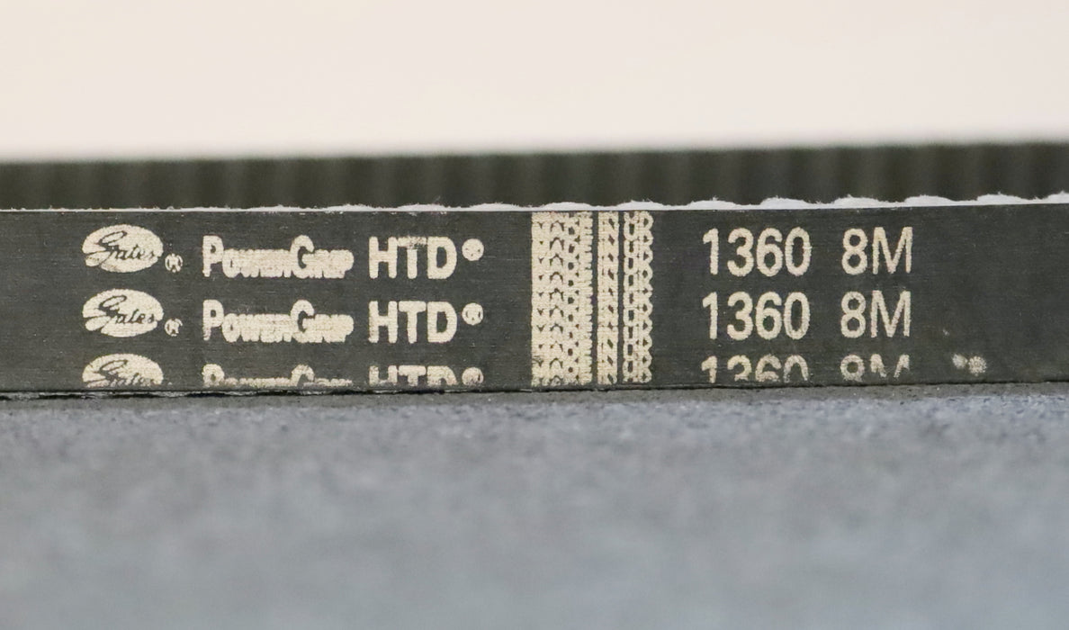 GATES POWERGRIP Zahnriemen Timing belt 8M Länge 1360mm Breite 20mm unbenutzt
