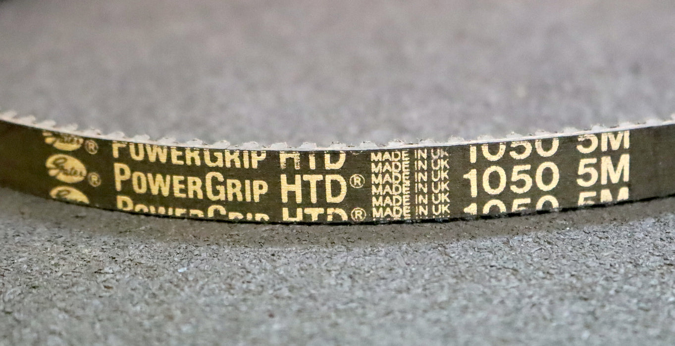 GATES POWERGRIP Zahnriemen Timing belt 5M Länge 1050mm Breite 12,7mm unbenutzt