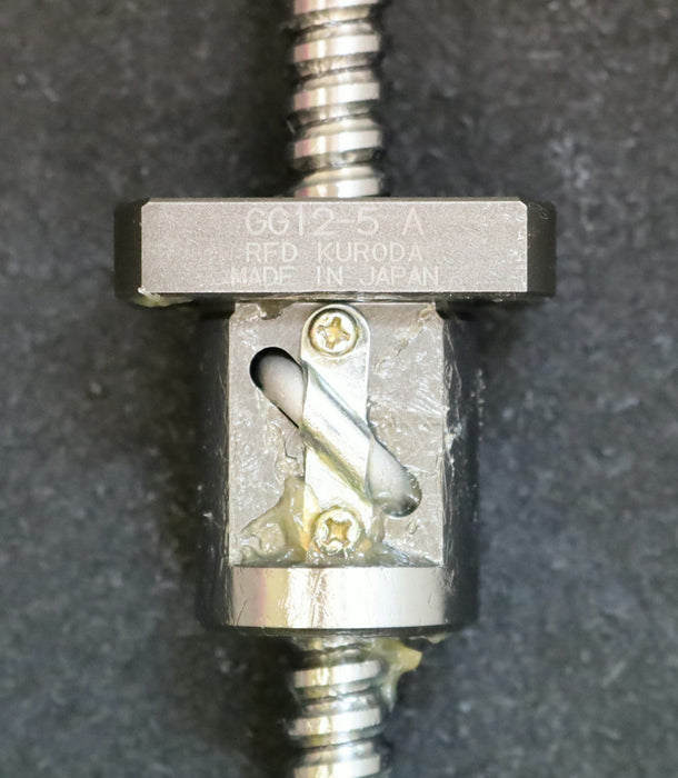 KURODA / JAPAN Kugelrollspindel mit einer Mutter No. GG1205DS-BALR-0455A