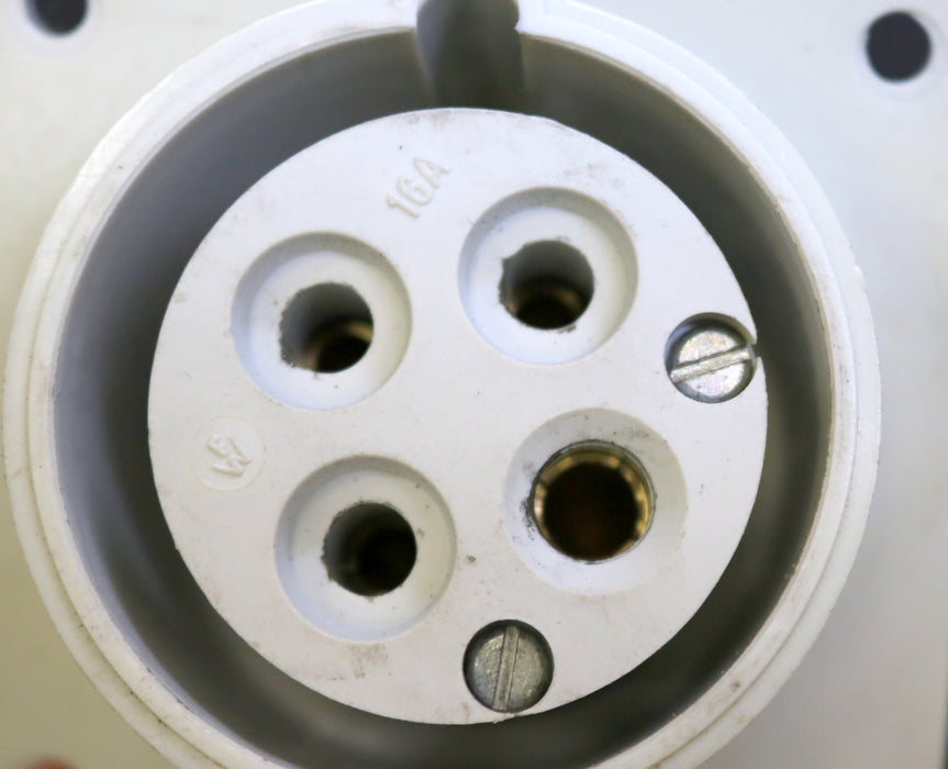 MENNEKES Anbaudose grün Typ 510410 schräg 16A-10h/> 509V~ IP44 100-300Hz