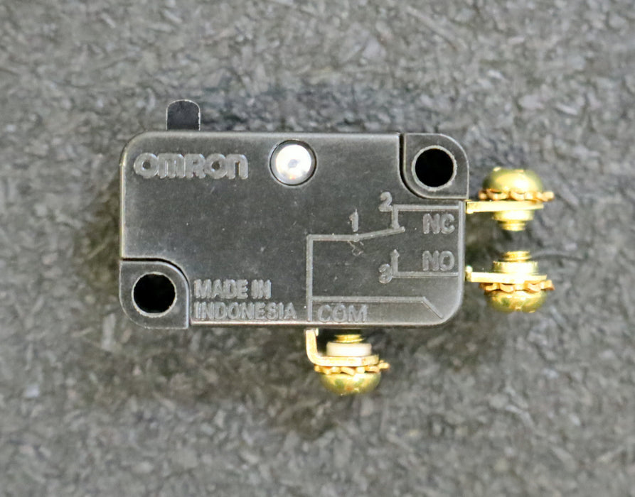 OMRON Mikroschalter V-15-1B Art.Nr. 2348627 15A 1/2HP 125 250VAC 0m6A 125VDC