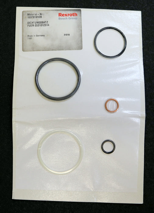 REXROTH Dichtsatz 1-537-010-128 für Blasenspeicher 0531012514 5-teilig unbenutzt