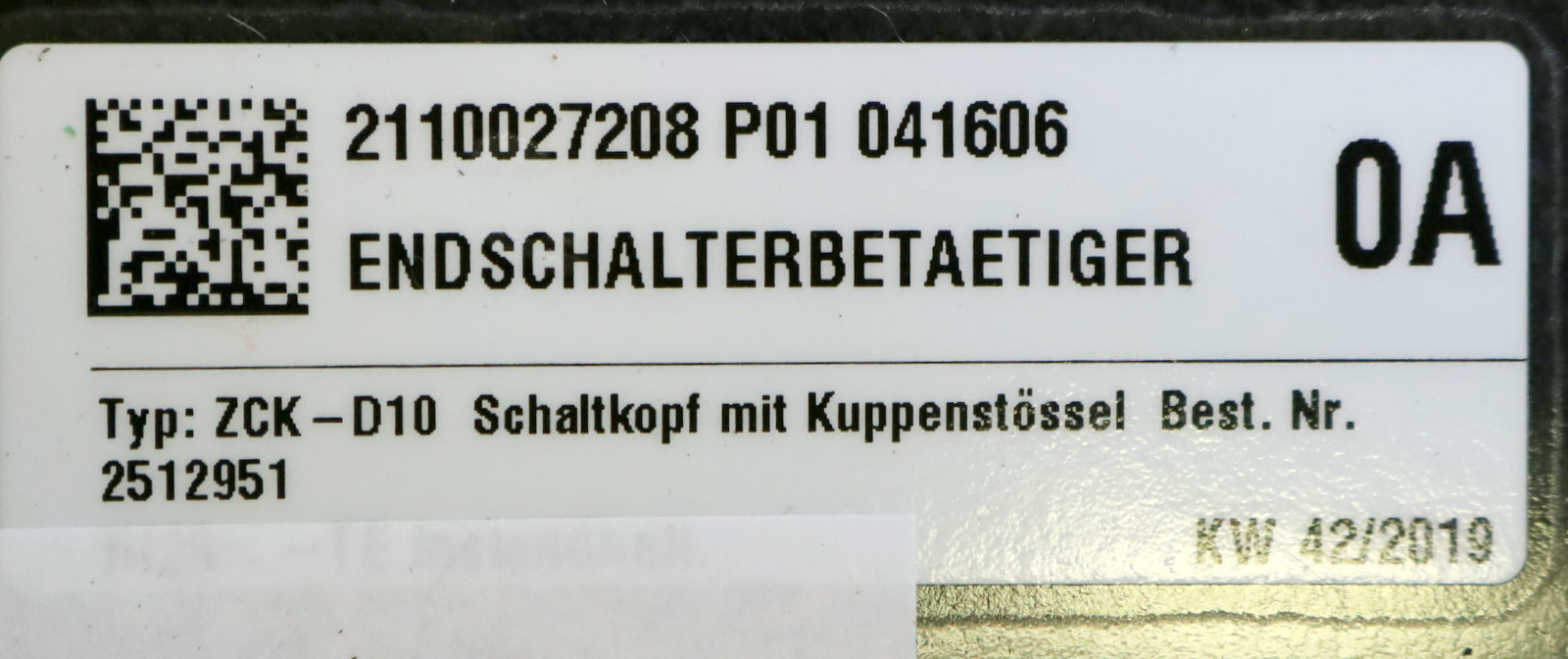 TELEMECANIQUE 5x Limit Switch Endschalter ZCK-D10 unbenutzt