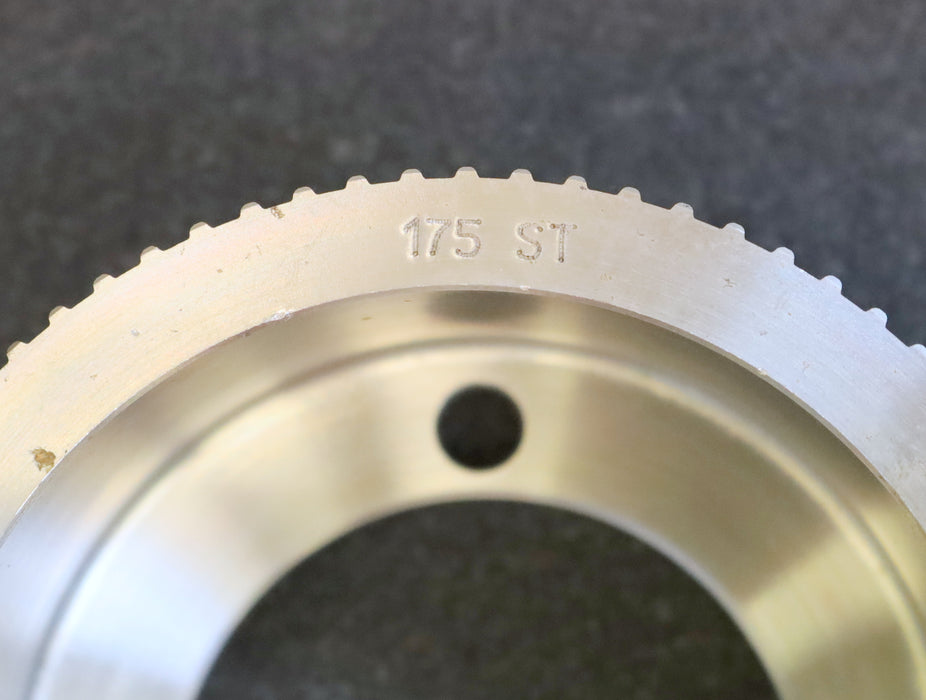 Edelstahl - Zahnscheibe 50AT5/75-0 Profil AT5 Zähnezahl 75 Riemenbreite max 40mm