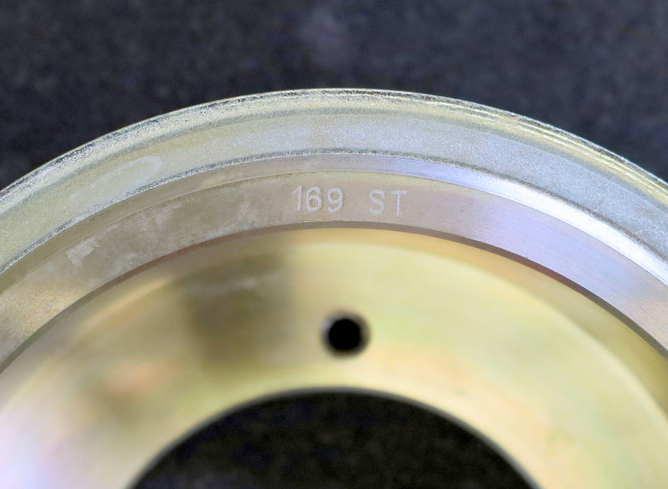 Edelstahl - Zahnscheibe 50AT10/44 Profil AT10 Zähnezahl 44 Riemenbreite max 35mm