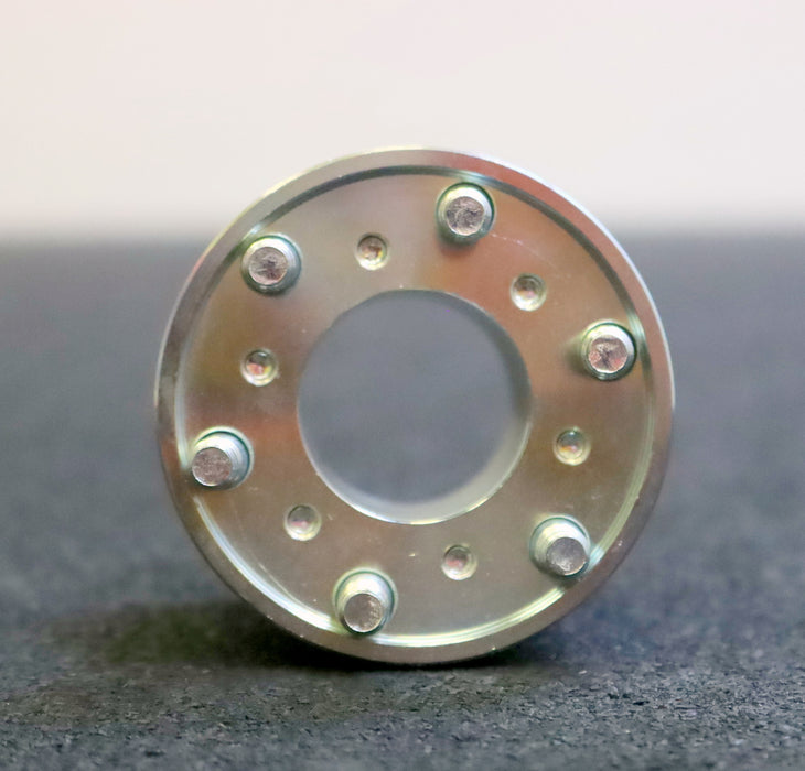 Edelstahl - Zahnscheibe 2-teilig mit 2 Satz Schrauben 46AT5/31 Profil AT5 Z=31