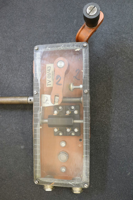 HAUSHAHN Türverriegelung links TV01/43 ZTV 50 F Best.Nr. 110001160 gebraicjt