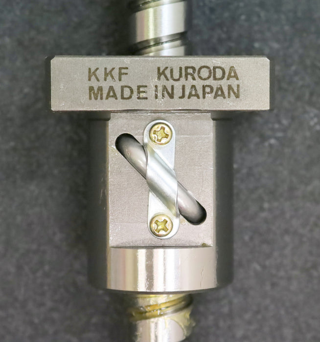 KURODA / JAPAN Kugelrollspindel mit einer Mutter No. GG1510AS-BALR-0571x0389-C5F
