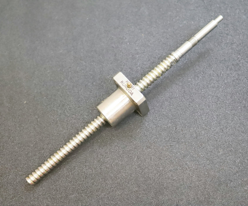 KURODA / JAPAN Kugelrollspindel mit einer Mutter No. GG1204 Spindel-Ø 12mm