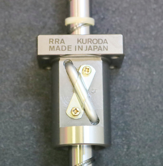 KURODA / JAPAN Kugelrollspindel mit einer Mutter No. GE1520 Spindel-Ø 15mm