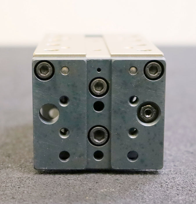 SCHUNK Kompaktschlitten CLM 100-H025 Id 314041 Hub 25mm Abmaße 129x65x60mm