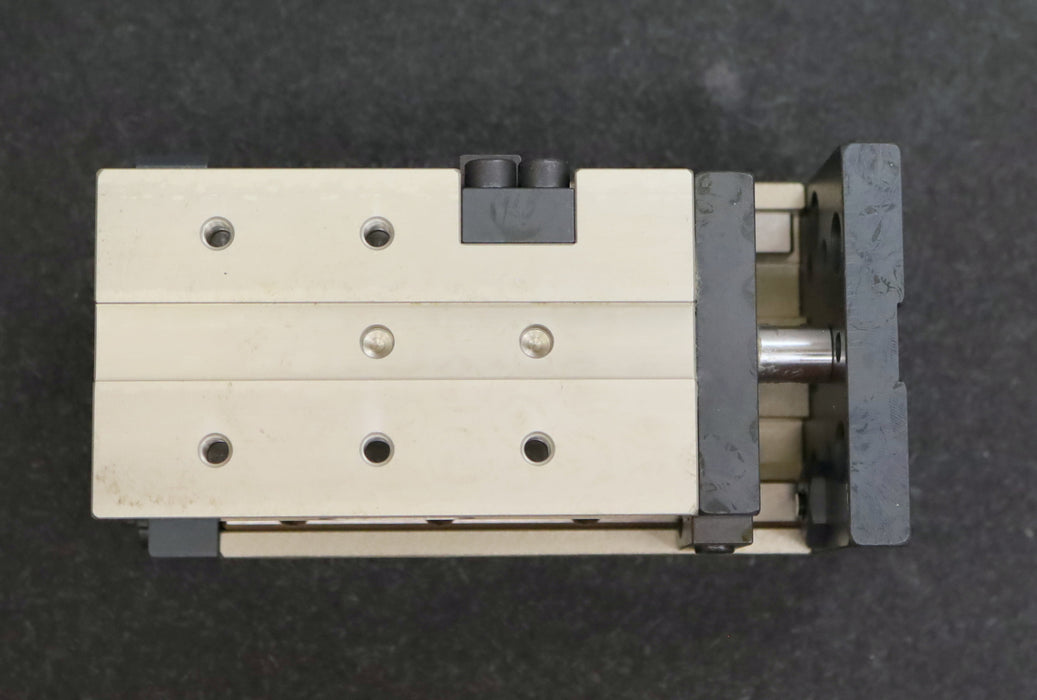 SCHUNK Kompaktschlitten CLM 100-H025 Id 314041 Hub 25mm Abmaße 129x65x60mm