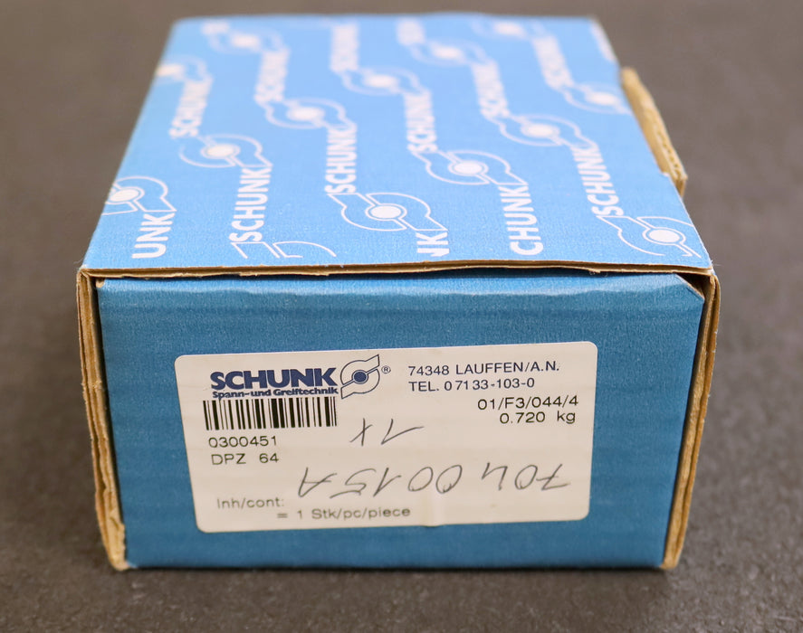 SCHUNK Zentrischer Greifer DPZ64/1 ID 0300451 unbenutzt in OVP
