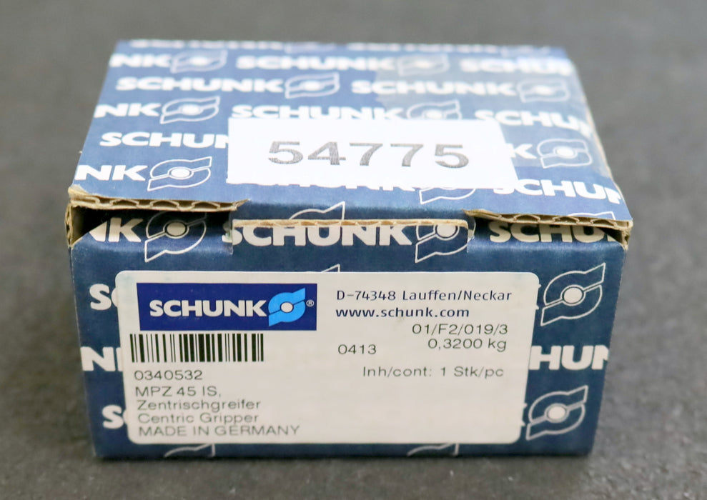 SCHUNK 3-Finger Zentrischgreifer MPZ 45 IS ID 0340532 unbenutzt in OVP
