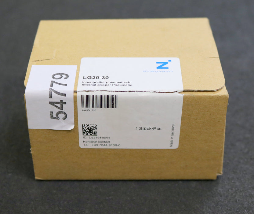 ZIMMER pneumatischer Innengreifer LG20-30 pneumatic internal gripper unbenutzt
