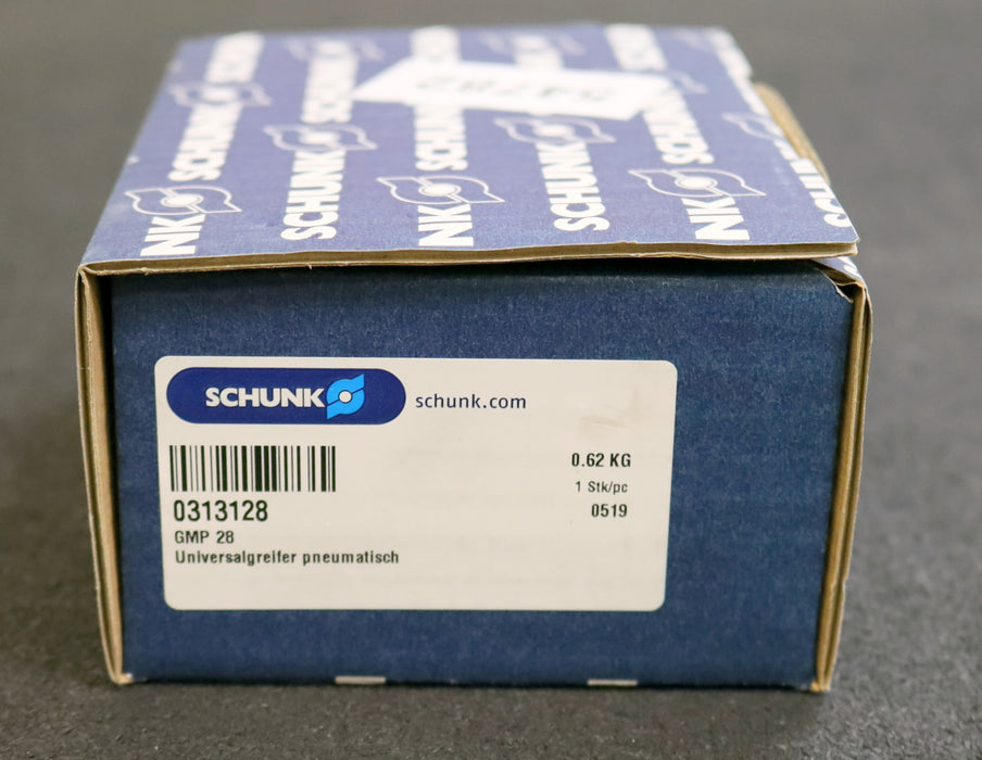 SCHUNK pneumatischer Universalgreifer GMP 28 ID 313128 unbenutzt in OVP