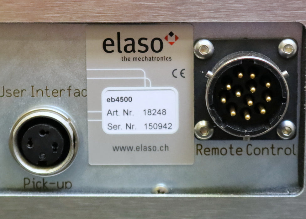 ELASO Kontrolleinheit Auswuchtsystem EB4500 Art.Nr. 18248 115V/230V mit ELASO CD