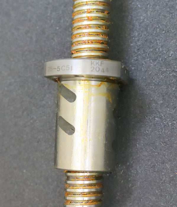 KURODA / JAPAN Kugelrollspindel mit einer Mutter No. GZ2505JT-ZDPR-1000x0750-C5S