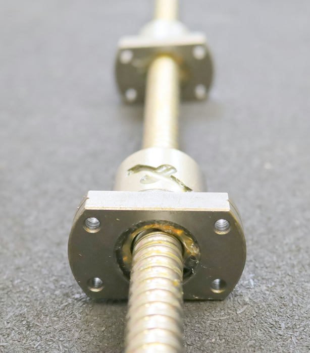 KURODA / JAPAN Kugelrollspindel mit 2x Mutter No. GW1505DS-HULR-1200A-2NUT