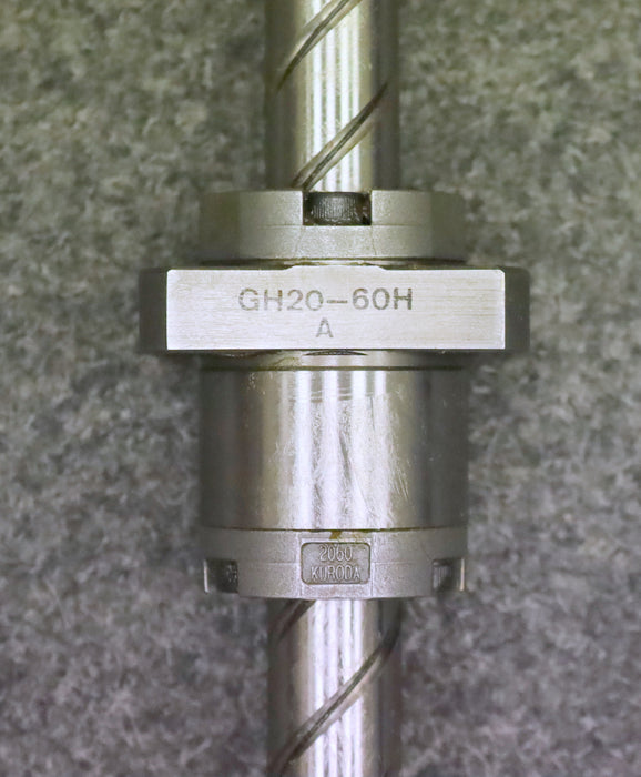 KURODA / JAPAN Kugelrollspindel mit einer Mutter No GH2060QS-BEZR-1500A 3-gängig