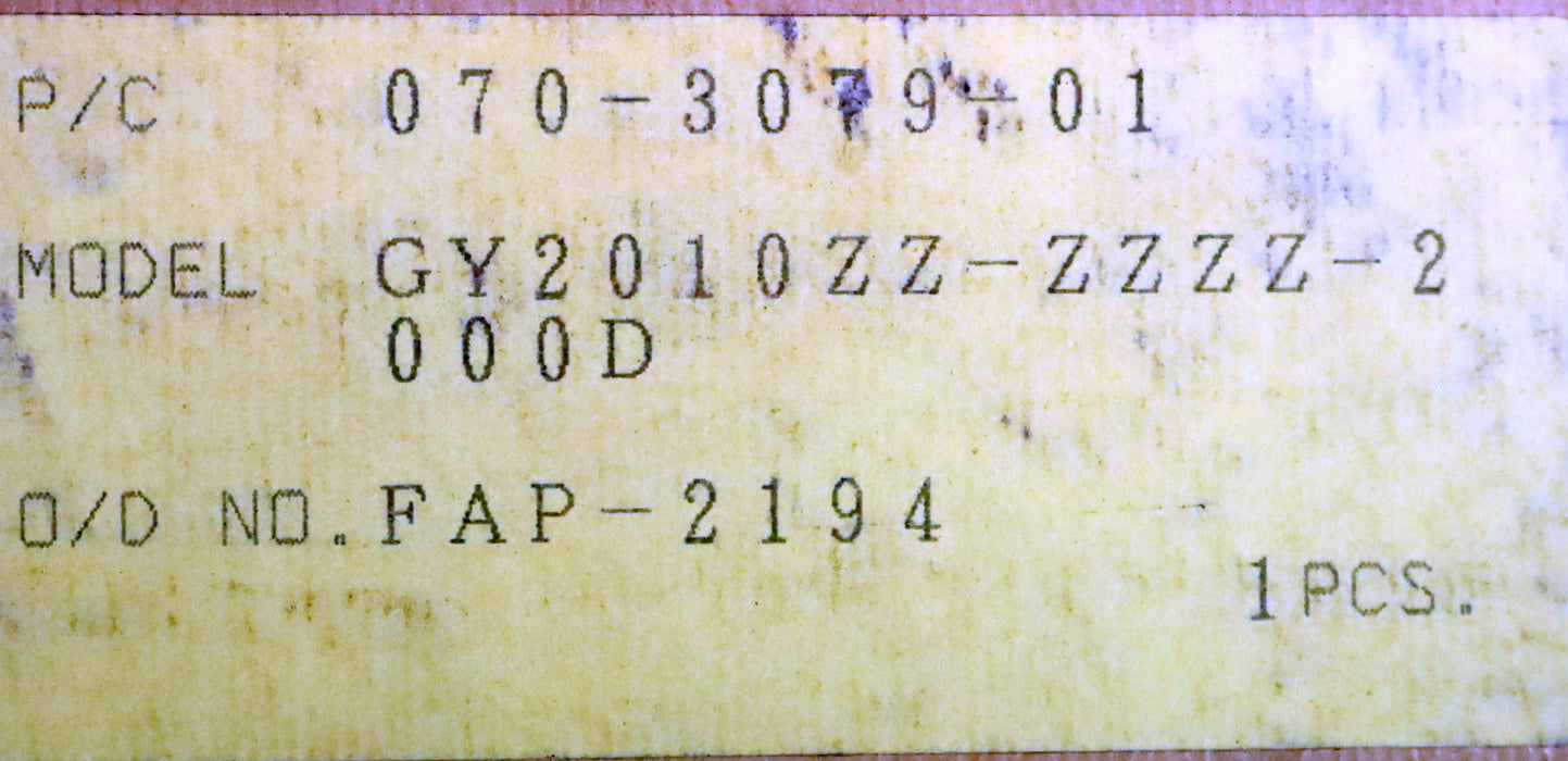 KURODA / JAPAN Kugelrollspindel ohne Mutter No. GY2010ZZ-ZZZZ-2000D 1-gängig