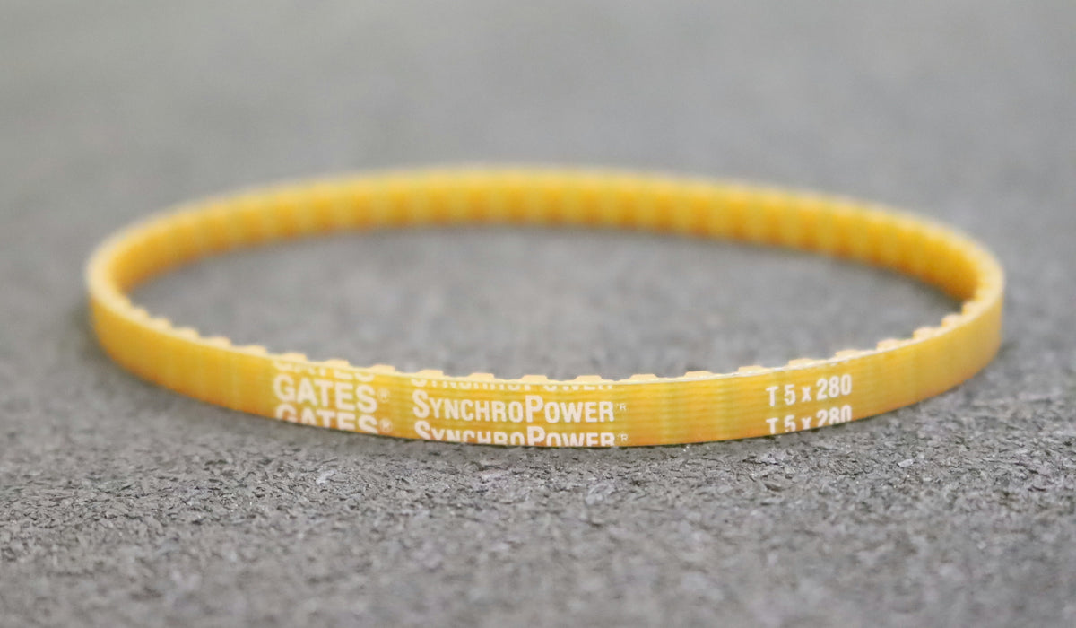 GATES SYNCHROPOWER 3x Zahnriemen 3x Timing belt T5 verschweißt L: 280mm B: 6mm