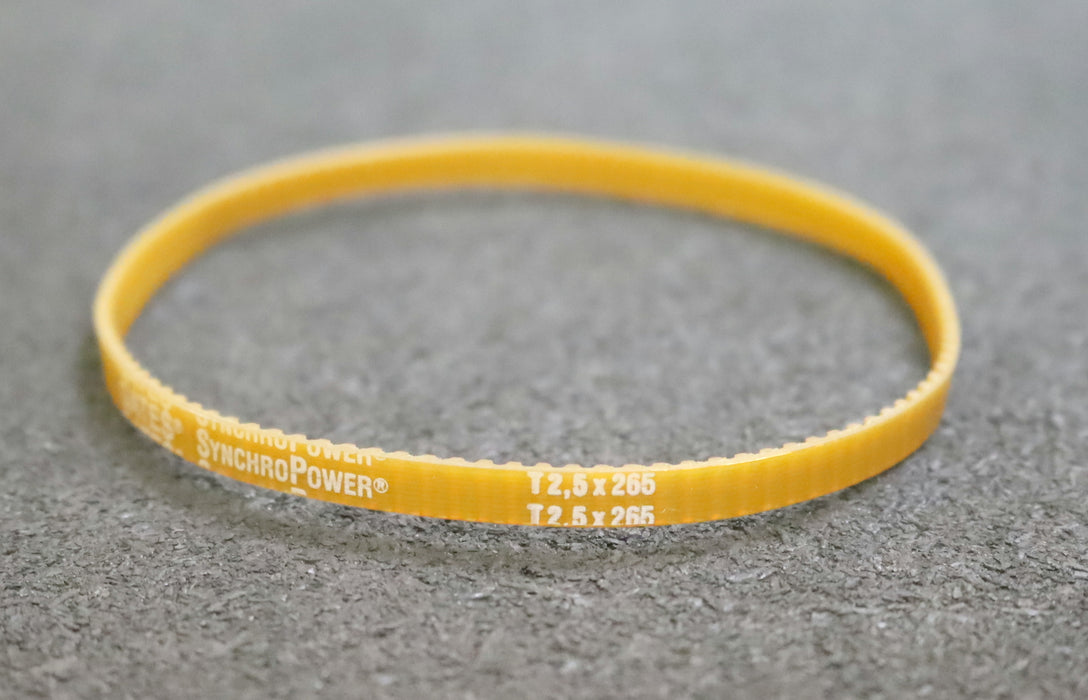 GATES SYNCHROPOWER 5x Zahnriemen 5x Timing belt T2,5 verschweißt L: 265mm