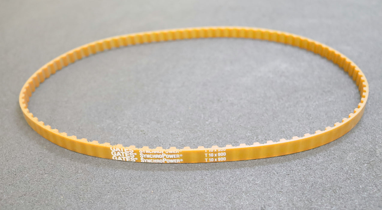 GATES SYNCHROPOWER Zahnriemen Timing belt T10 verschweißt L: 900mm B: 12mm