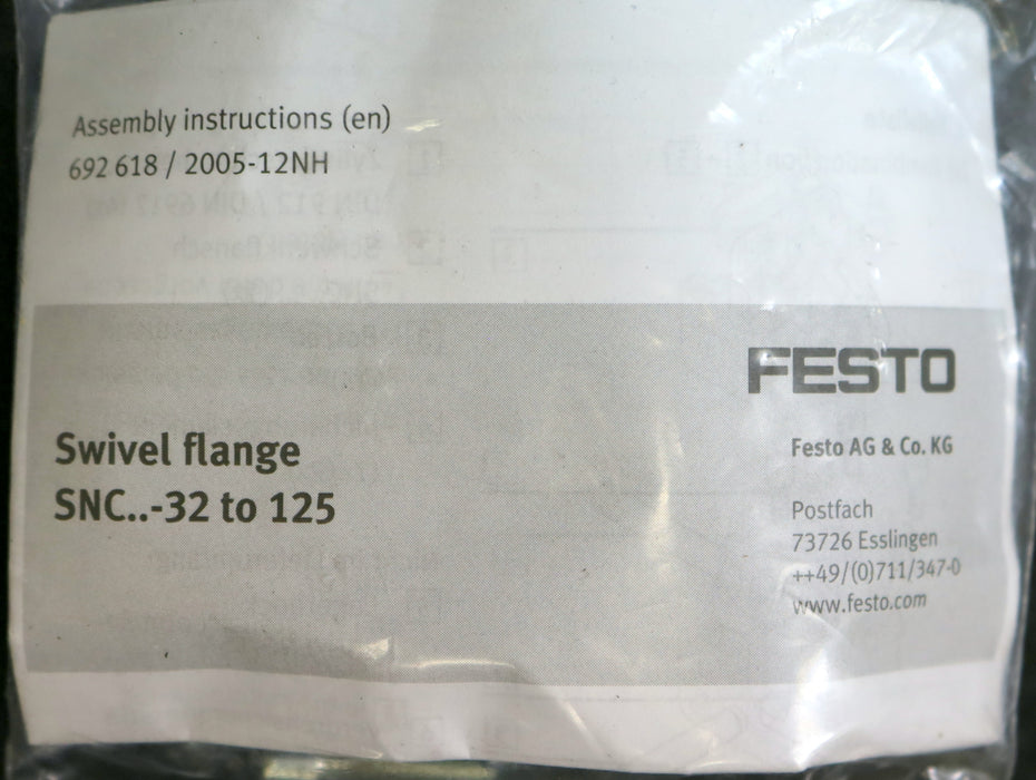FESTO Schwenkflansch Swivel flange SNCB-32 Art.Nr. 174390 unbenutzt in OVP
