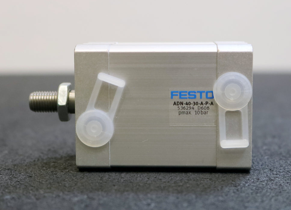 FESTO Kompaktzylinder Compact cylinder ADN-40-30-A-P-A Nr. 536294 D608 Hub 30mm