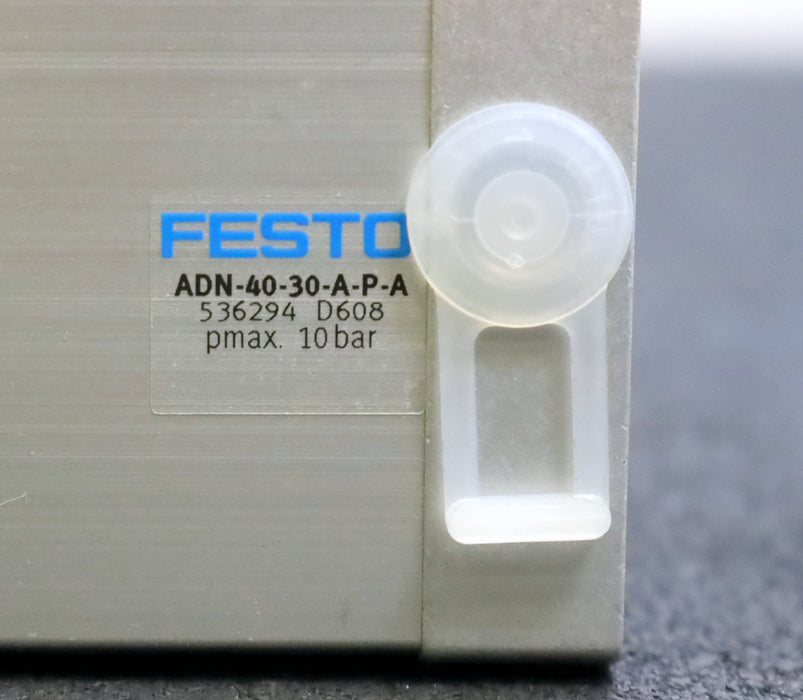 FESTO Kompaktzylinder Compact cylinder ADN-40-30-A-P-A Nr. 536294 D608 Hub 30mm