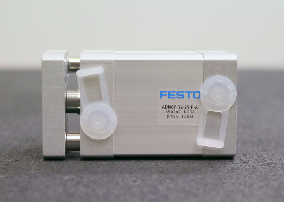 FESTO Kompaktzylinder Compact cylinder ADNGF-32-25-P-A Nr. 554242 KD08 Hub 25mm
