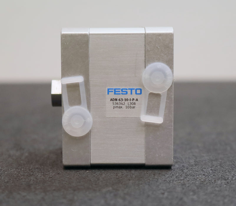 FESTO Kompaktzylinder Compact cylinder ADN-63-10-I-P-A Nr. 536342 L308 Hub 10mm