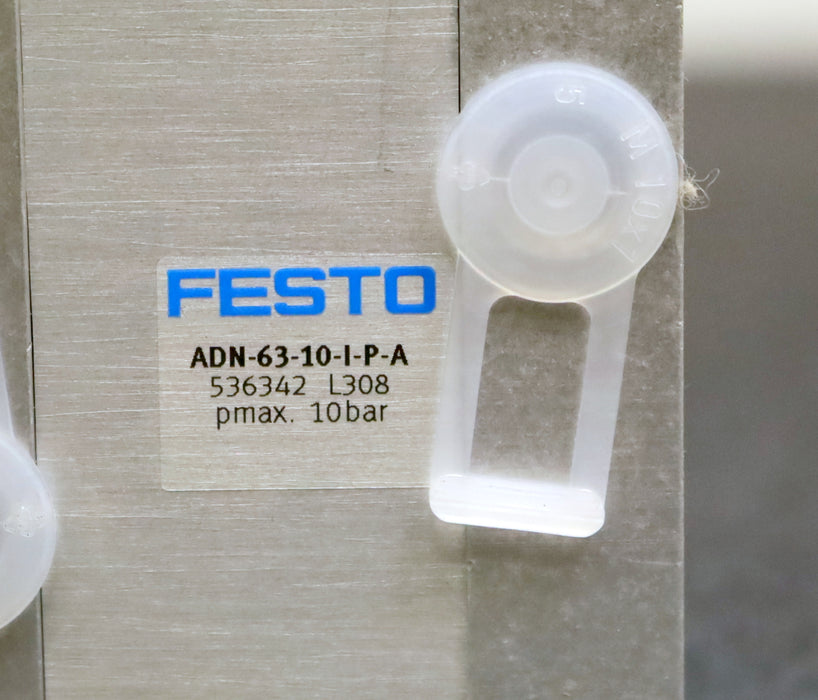 FESTO Kompaktzylinder Compact cylinder ADN-63-10-I-P-A Nr. 536342 L308 Hub 10mm