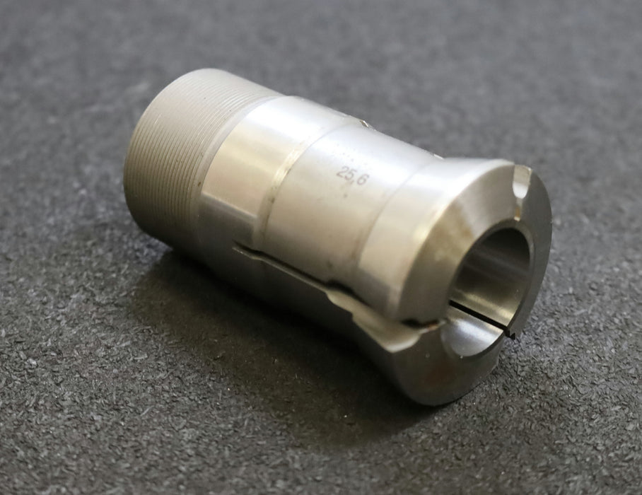 F. BRITSCH HM-Führungsbüchse T229/28.001/J9 Ø 25,6mm M40x1 gebraucht