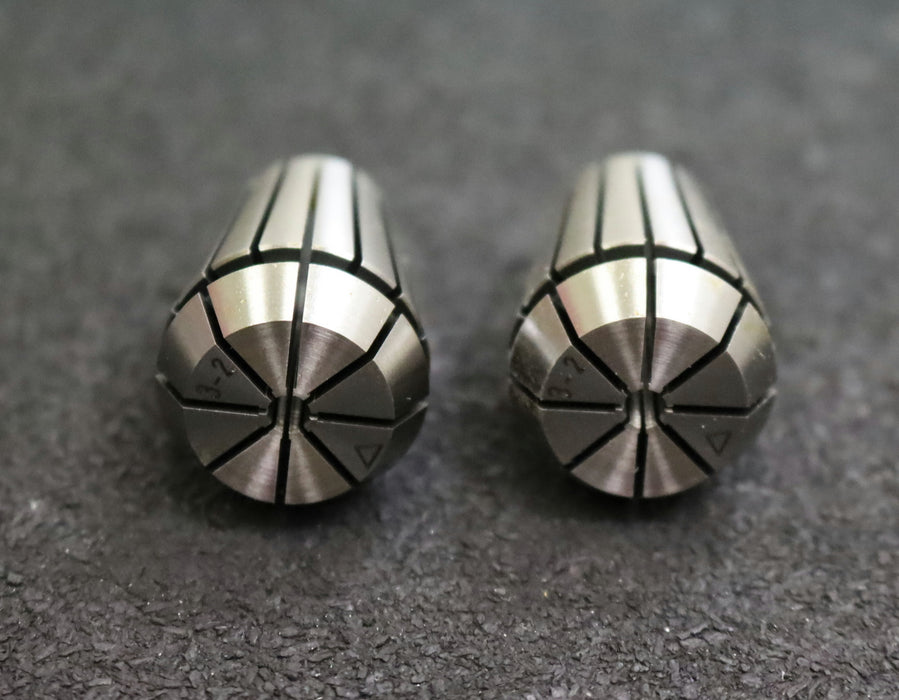 KOMET 2x Spannzange ER20 Ø 3-2mm A33 53000.0300 ID 038ZNKHW00341001 unbenutzt
