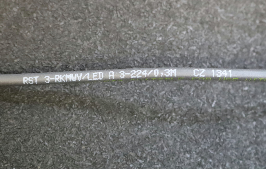 LUMBERG AUTOMATION 10x Verbindungsleitung RST 3-RKMV/LED A 3-224/0,3 M 3-polig