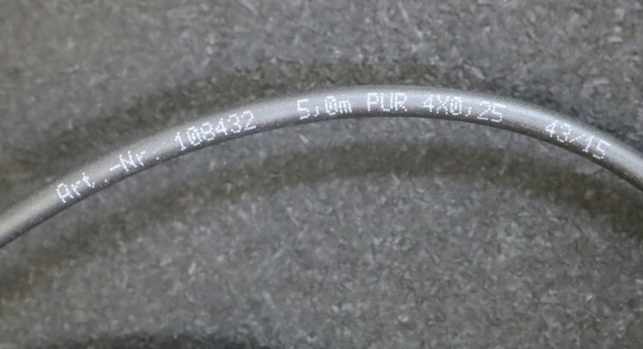 PHOENIX CONTACT 3x Verbindungsleitung Art.Nr. 108432 5,0m PUR 4X0,25 43/15