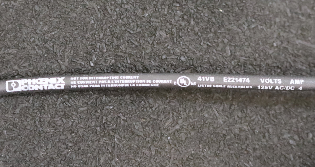 PHOENIX CONTACT 3x Verbindungsleitung Art.Nr. 108432 5,0m PUR 4X0,25 43/15