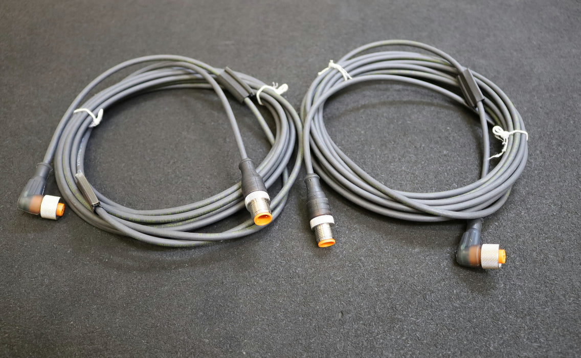 LUMBERG AUTOMATION 2x Verbindungsleitung RST 3-RKWT/LED A 4-3-224/5 M 3-polig