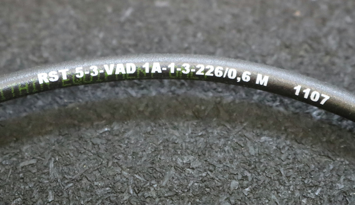 LUMBERG AUTOMATION 2x Verbindungsleitung RST 5-3-VAD 1A-1-3-226/0,6 M 3-polig