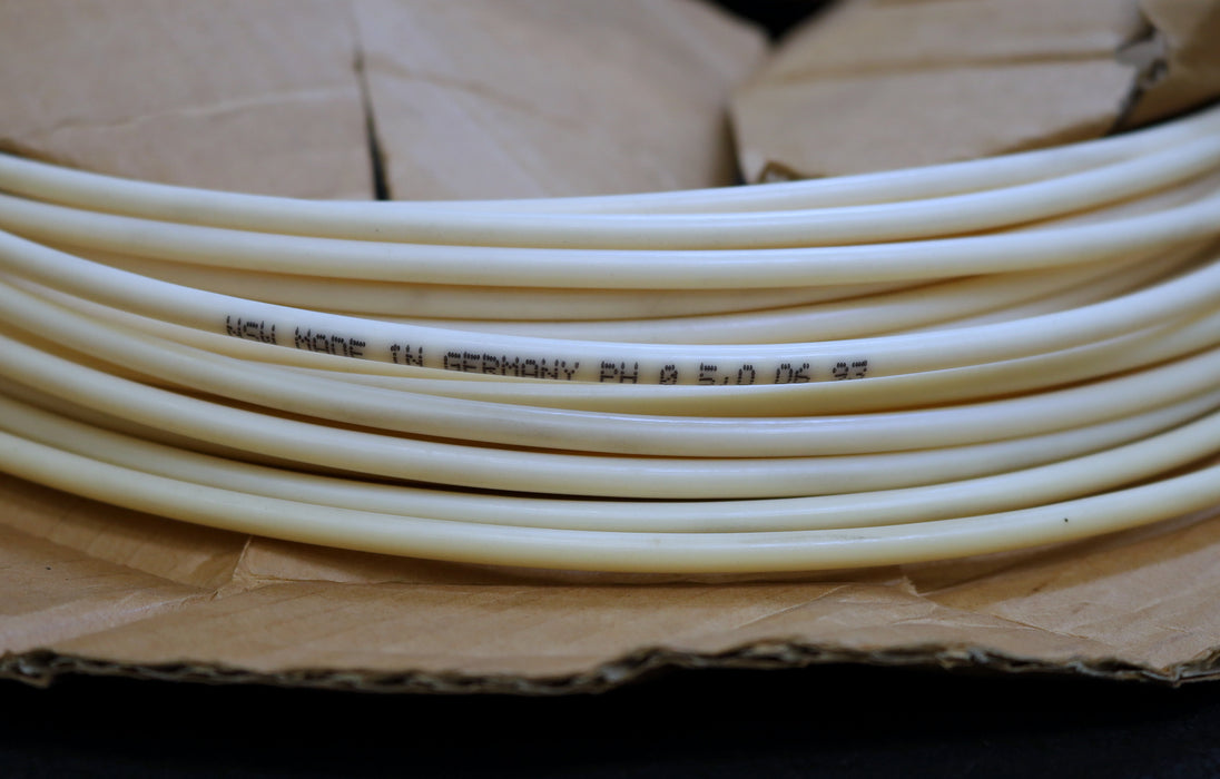 NSW 22m Rundriemen Round belt offen PH 05,0 06 93 Ø 5mm Länge ca. 22m unbenutzt