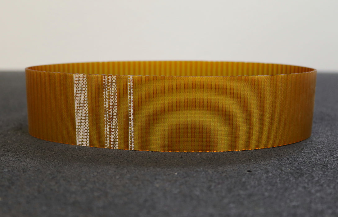 Bild des Artikels BANDO-Zahnriemen-Timing-belt-T5-Länge-600mm-Breite-49mm-unbenutzt