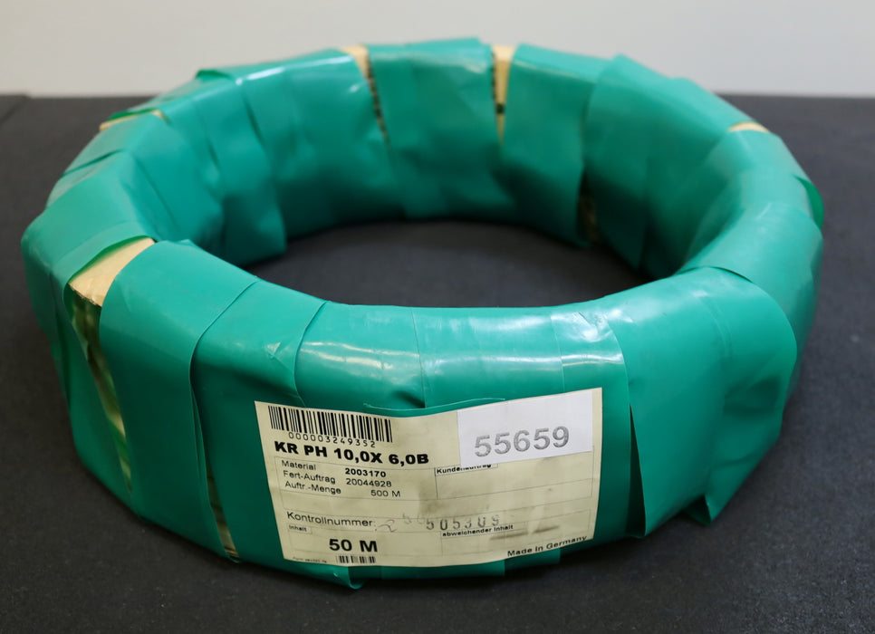 Bild des Artikels NSW-50m-Keilriemen-V-belt-KR-PH-10x6mm-offen-Breite-10mm-Länge-20m-unbenutzt