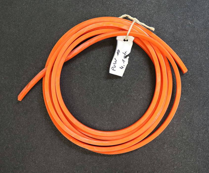 Bild des Artikels 4,1m-Keilriemen-V-belt-PUW-10-offen-rot-Breite-10mm-Länge-4100mm-unbenutzt