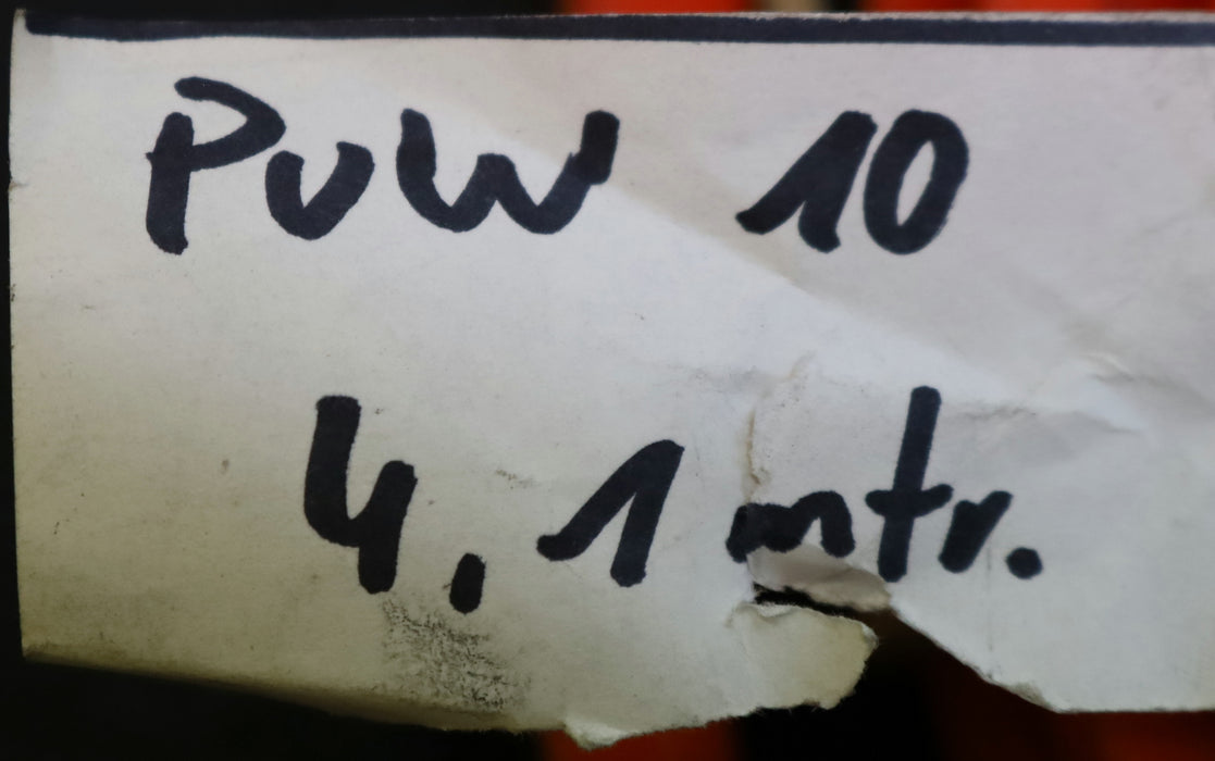 Bild des Artikels 4,1m-Keilriemen-V-belt-PUW-10-offen-rot-Breite-10mm-Länge-4100mm-unbenutzt