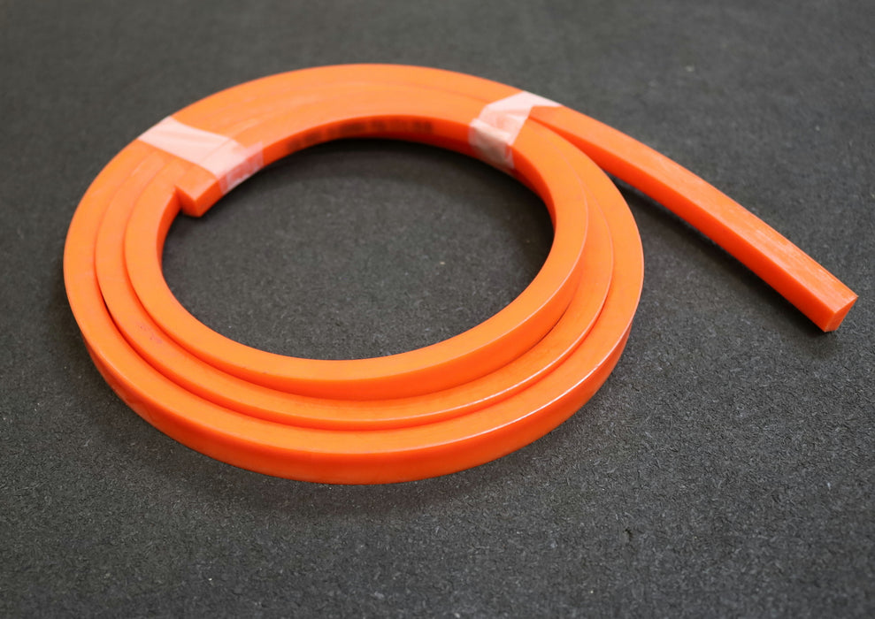 Bild des Artikels NSW-2m-Keilriemen-V-belt-PUW-17-offen-rot-Breite-17mm-Länge-2000mm-unbenutzt